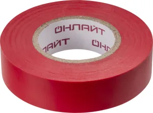 Изолента ПВХ 61 881 OIT-B19-20/R красн. 61881 Онлайт