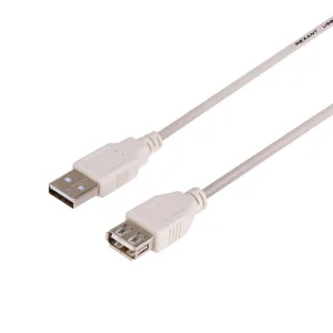 Шнур USB (шт.USB A - гн. USB A) Rexant
