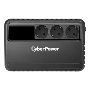 (Поврежденная упаковка) Источник бесперебойного питания CyberPower BU600E/600 ВА/360 Вт/3 х CEE 7 (евророзетка) CyberPower