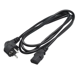 Кабель питания GoPower CEE 7/7-C13 (f) 3.0м (00-00027328) GoPower