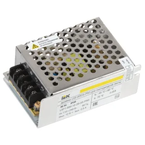 Драйвер LED ИПСН-PRO 30Вт 12 В блок - клеммы  IP20 IEK ITK LSP1-030-12-20-33-PRO ITK