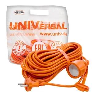 Удлинитель UNIVersalУШ-6 IP-54 шнур ПВС 2x0,75 30 м 9632001 UNIVersal