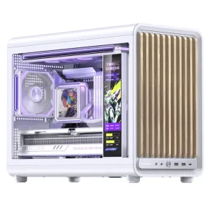 Корпус без блока питания JONSBO D33 WOOD White JONSBO