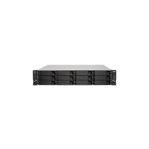 Полка расширения сетевого хранилища без дисков SMB QNAP TL-R1200C-RP USB 3.2 Gen 2 Type-C JBOD storage enclosure, 12-tray 3,5"/2,5" w/o HDD, 2xPSU. Rackmount. W/o rail kit RAIL-B02 Qnap