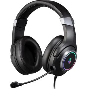 Гарнитура Bloody G350 чёрный, проводная, USB, подсветка A4Tech