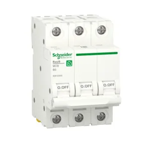 Schneider Electric RESI9 Автоматический выключатель (АВ) B 6А 3P 6000A Schneider Electric