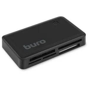 Кард-ридер USB 2.0 Buro BU-CR-151 черный BURO