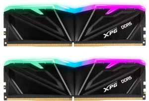 Оперативная память ADATA ARMAX RGB DDR5 DIMM 32GB 6000MHz 2*16GB 30-40-40 1.4V BLACK DUAL COLOR BOX AX5U6000C3016G-DTAMRBK ADATA
