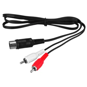 Шнур DIN 5 Pin - 2 RCA, 1,2м 17-2512-4 Rexant