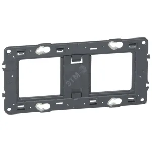 Суппорт 2-м 4/5мод. Mosaic монтаж на винтах Leg 080252 Legrand