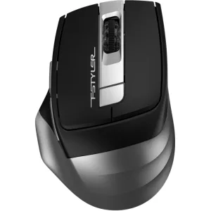 Мышь беспроводная A4Tech Fstyler FB35 серый/черный, 2000 dpi, Bluetooth / USB, Bluetooth / радиоканал, кнопки - 6 A4Tech