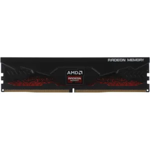 Оперативная память AMD Radeon R5, DDR5, 16GB (1x16GB), 4800MHz, CL40, DIMM, с радиатором, черный AMD