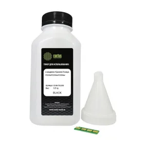 Тонер Cactus CS-RK-TK1150 черный флакон 125гр. (в компл.:чип) для принтера Kyocera Ecosys P2235d/P2235dn/P2235dw/M2735dw Cactus
