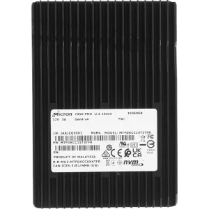 Серверные твердотельные накопители Micron 7450 PRO 15360GB (MTFDKCC15T3TFR-1BC15ABDB) Micron