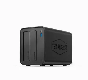 Система хранения данных TerraMaster F2-425 tower NAS QC 2.0Ghz/4Gb(upto 16Gb)/JBOD,RAID0,1,TRAID(+)/up to 2 HS SATA(3,5' or 2,5')/2xUSB3.2(10Gb)/1xUSB3.2(5Gb)/1x2,5Gb RJ-45/iSCSI/1xPS/1YW (repl F2-212 Terramaster