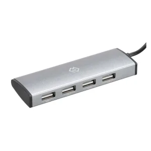 USB-концентратор Digma HUB-4U2.0-UC-DS, USB-C, USB 2.0 4 порта, USB Digma