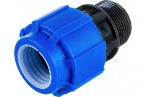 Муфта компресс ПЭ Дн32х1 1/4" НР Ру16 ТПК-АКВА 53003214 ТПК-АКВА