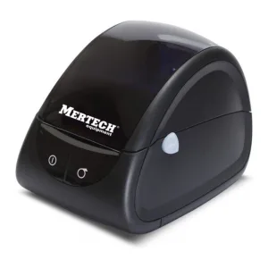Принтер наклеек Mertech MPRINT LP80 EVA прямая термопечать, 203 dpi, 100 мм/сек, RS-232, USB, черный MERTECH