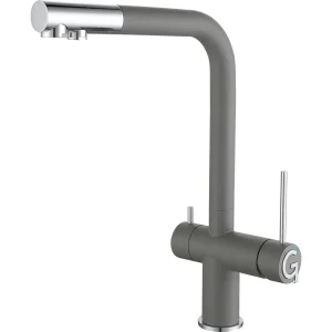 Смеситель RIVELATO Rivelato 1523513 grigio cromo Rivelato