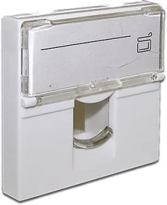 Вставка 45x45 на 1 модуль LAN-SIP-23L-WH LANMASTER
