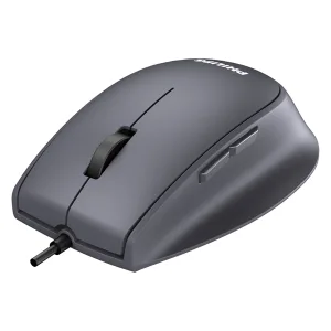 Мышь проводная Philips SPK7327 черный, 1600 dpi, USB, кнопки - 5 Philips