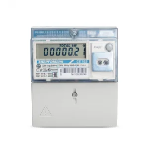 Счетчик электроэнергии CE102R5.1 145 JA (это с RS485) однофазный многотарифный 5(60)А УР(юл) 101002003012501-TP103 Энергомера