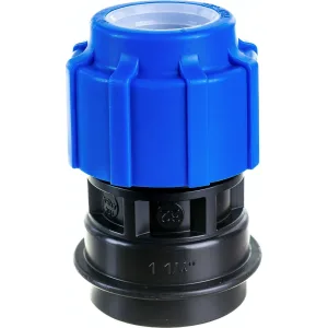 Муфта компресс ПЭ Дн32х1 1/4" ВР Ру16 ТПК-АКВА 52003214 ТПК-АКВА