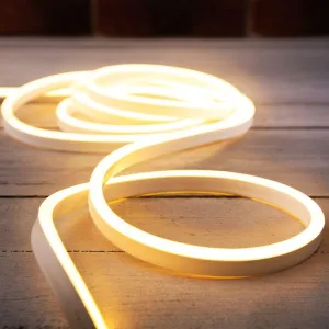 Гибкий неон Neon-night LED SMD 8х16 мм, односторонний теплый белый, 120 LED/м, 20 м NEON-NIGHT