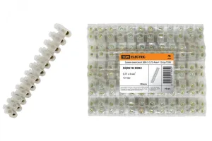 Зажим винтовой ЗВИ-5 0,75-4мм2 12пар SQ0510-0002 TDM ELECTRIC