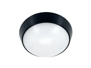 Светильник светодиодный WP 15 C 18W OP 840 D220 BK 220х80мм 18Вт 4000К IP65 ЖКХ круглый пылевлагозащ. черн. Русский Свет 15071524505 Русский Свет