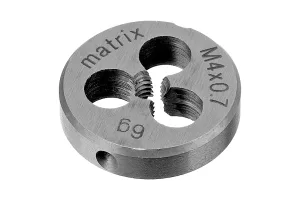 Плашка Matrix М4x0,7 мм, Р6М5 MATRIX