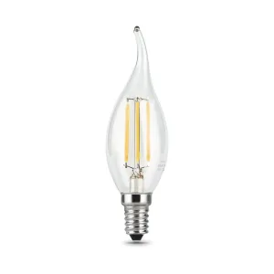 Лампа светодиодная Filament Свеча на ветру E14 9Вт 4100К Gauss 104801209 Gauss