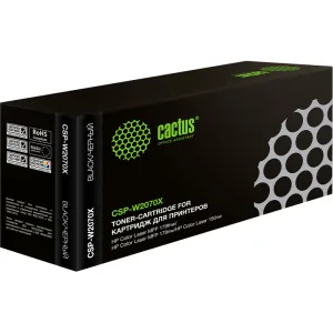 Картридж лазерный Cactus CSP-W2070X (117X) черный (1500 стр.) для HP Color Laser 150a/150nw/178nw MFP/179fnw MFP Cactus