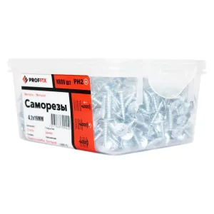 Саморез СММ 4.2х19 усилен. (TWN) (контейнер) (уп.800шт) Tech-Krep PRO/Zitar 146515 Zitar