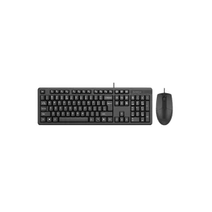 Комплект клавиатура+мышь A4Tech KK-3330S проводной, USB, 1200 DPI, чёрный A4Tech