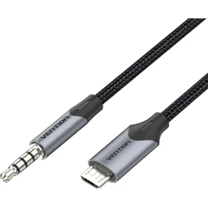 Кабель Vention USB Micro B M/Jack 3,5 mm M - 1 м Кабель Vention 1.0 м (BDGBF) Vention