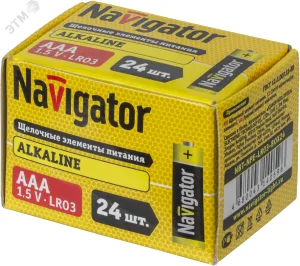 Батарейка NBT-NPE-LR03-BOX24 23229 Navigator