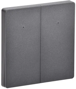 ITEQ SMART-выключатель 2-кл. 16А с нейтр. WIFI+BLE сер. IT-SM2NWBI-K03 ONI