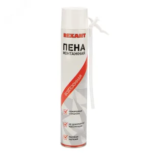 Пена монтажная всесезонная с трубочкой 50 л 89-0905 Rexant