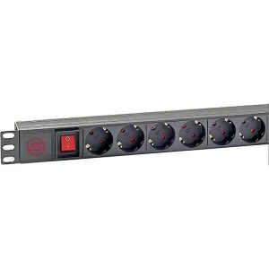 Блок распределения питания Sysmatrix PD 0802.000 гор.размещ. 8xSchuko базовые 16A C14 SYSMATRIX