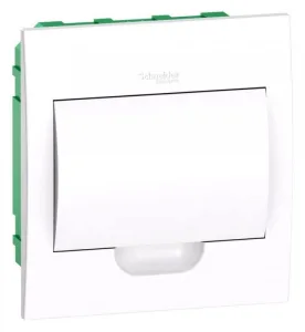 Бокс встраиваемый СП City9 Box 1 ряд 8мод IP40 IK07 63А 2 клеммы с бел. дверцей SE EZ9E108P2FRU Systeme Electric