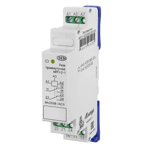 Реле промежуточное МРП-2-1 УХЛ4 24В AC/DC/230В AC A8302-16935260 Меандр