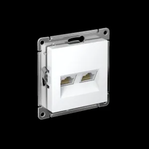 Розетка двойная компьютерная Schneider Electric ATN000188 Schneider Electric