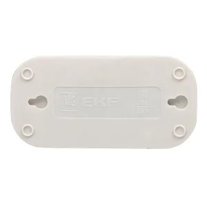 Колодка 2 гн. PROxima 10А 2,2кВт б/з Эксперт EKF