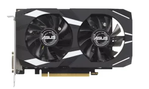 Видеокарта ASUS GeForce RTX 3050 Dual OC Edition, 6 GB GDDR6, 96 bit, DVI-D, DisplayPort, HDMI, GPU 1042 MHz ASUS