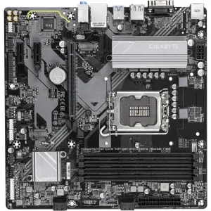 Материнская плата GIGABYTE B760M D3HP, LGA1700, Intel B760, 4xDDR5, 4xSATA, 2xM.2, 1xPCIe 4.0 x16, DisplayPort, HDMI, D-Sub, 1x1Gb LAN, 3x3.5 мм, 7.1, microATX Gigabyte