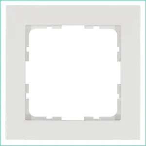 Рамка 1-м G-Classic бел. глянцевый Jasmart G1001W Jasmart