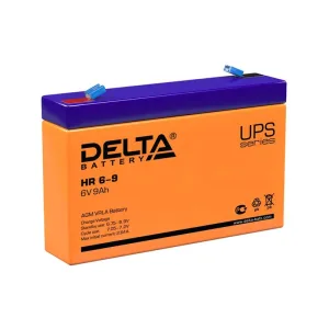 Аккумулятор UPS 6В 9А.ч HR 6-9 DELTA