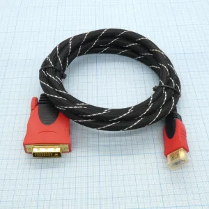 Шнур DVI - HDMI  (AV-HD03)G 1,8 м. SUOER