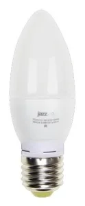 Лампа светодиодная JazzWay PLED-ECO-C37 5Вт свеча 4000К белый E27 400лм 230В Jazzway